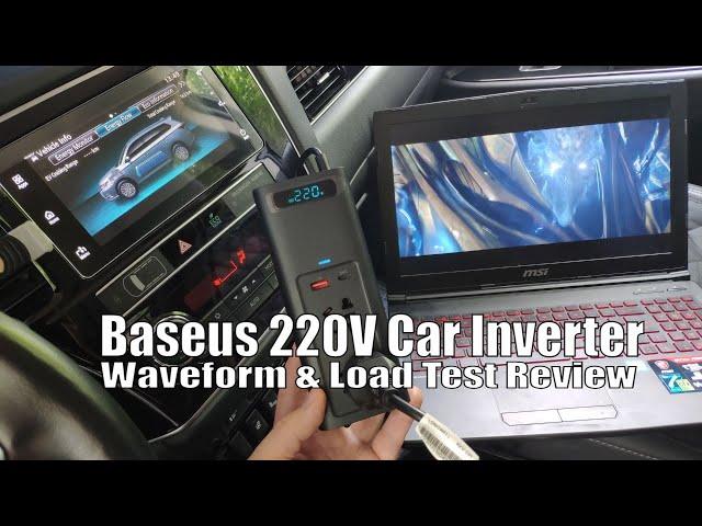 Baseus 150W Car Power Inverter DC 12V to dual 220V & USB PD QC Fast Charger