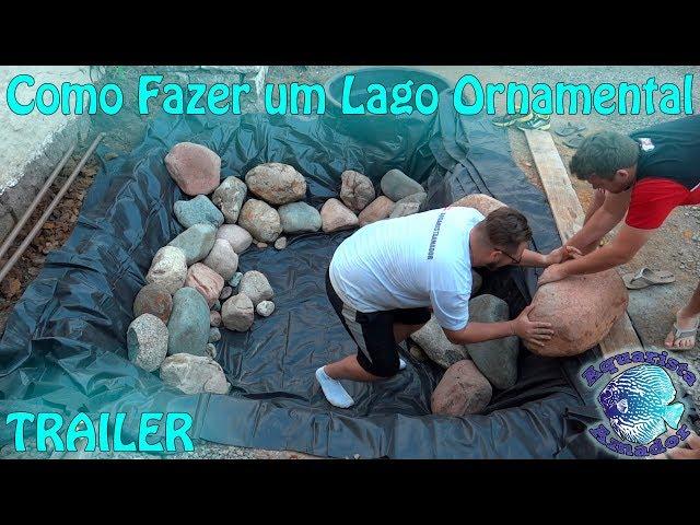 Como construir um lago ornamental - Trailer