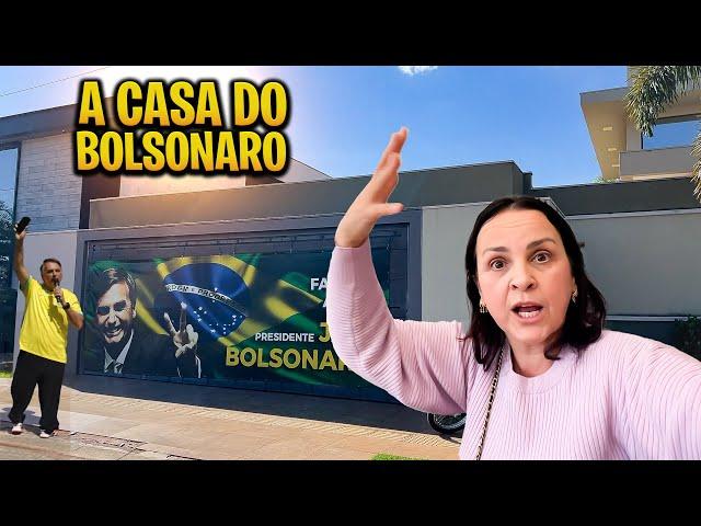 FUI NA CASA DA FAMÍLIA BOLSONARO- tour pela casa da minha amiga