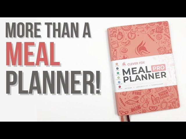 CLEVER FOX MEAL PLANNER PRO | with health & fitness tracking
