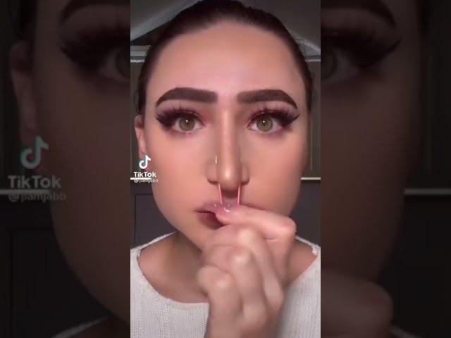 The Craziest Nose Contour Hack I’ve Ever Seen