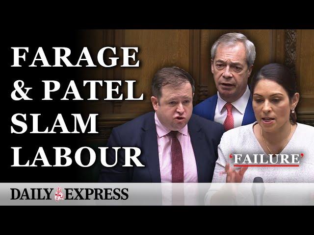 'FAILURE!' | Farage, Patel, and more pile in on Labour's Chagos Islands deal | IN FULL