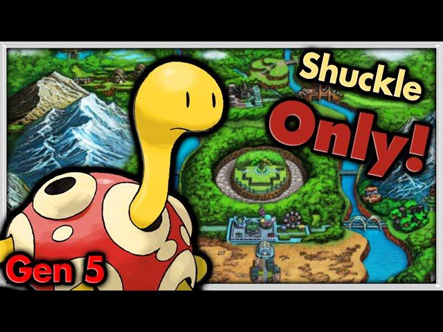 Can I Beat Pokemon White 2 with ONLY Shuckle?  Pokemon Challenges ► NO ITEMS IN BATTLE