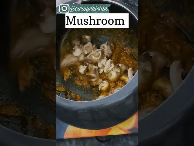 Mushroom Pulao|मशरूम पुलाव|#shortvideo #youtubeshorts