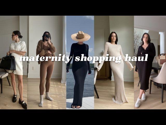 Shopping Haul and Try On | Non-Maternity and Maternity Clothes for Pregnant Mamas