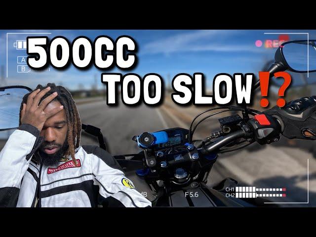 CB500F ON THE HIGHWAY | TOO SLOW?