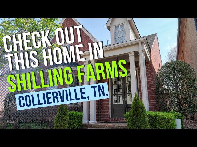 Welcome to the beautiful neighborhood of Shilling Farms, Collierville, TN.