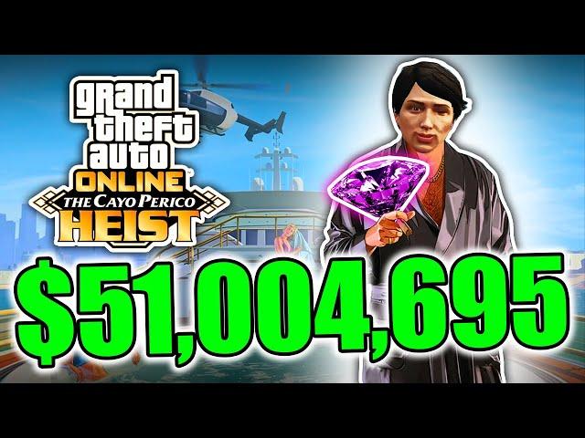 Exploiting Cayo Perico Gl1tch Until Rockstar is PISSED *$51,004,695* | Solo, Friends And Viewers