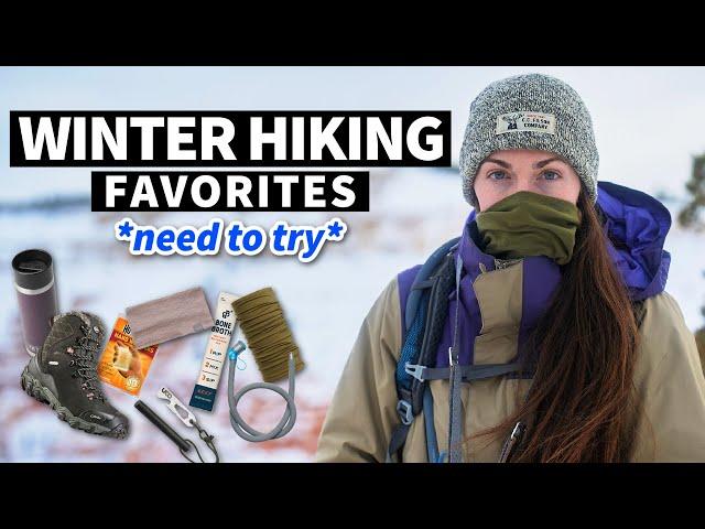 11 WINTER HIKING Products I’m LOVING Right Now