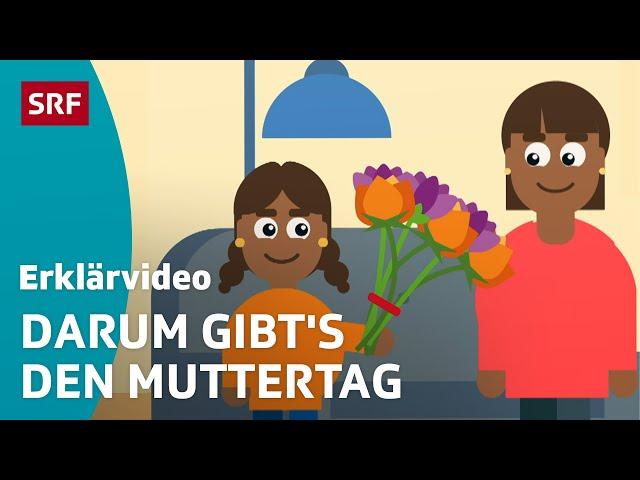 Muttertag – einfach erklärt | Kindervideos | SRF Kids