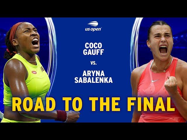 Coco Gauff vs. Aryna Sabalenka | Road to the Final | 2023 US Open