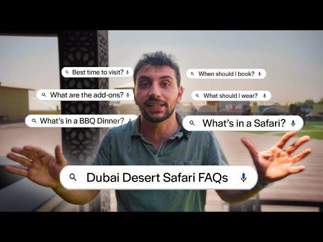 Dubai Desert Safari Guide | 12 Most Frequently Asked Questions Answered