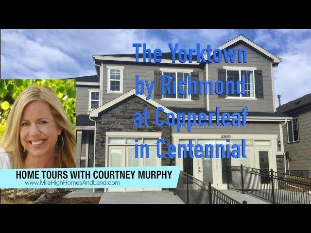 New Homes & Real Estate in Centennial Colorado - The Yorktown Model by Richmond at Copperleaf