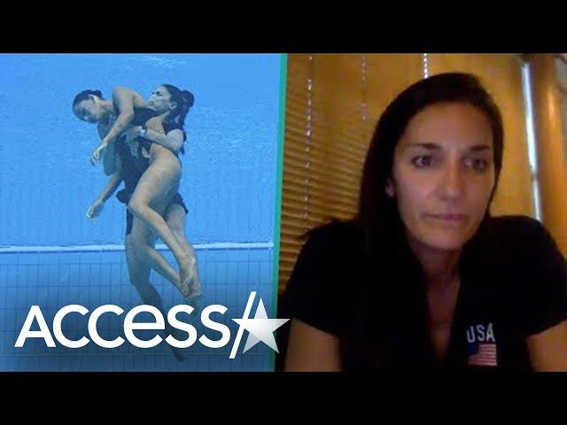 Anita Alvarez Gets Saved By Coach After Fainting In Pool