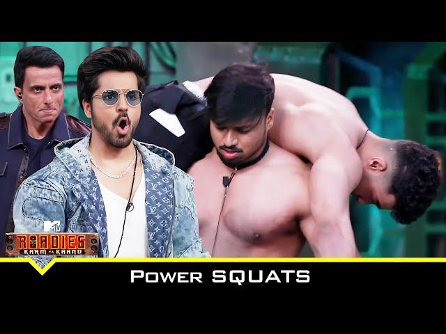 जब एक Bodybuilder ने दुसरे को उठाकर Squats किये! | MTV Roadies S19 | कर्म या काण्ड