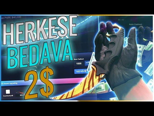 CS:GO BEDAVA SKİN KAZANMA ! 2 ADET YENİ SİTE 0.50$ FREE 2020 - SKİN ÇEKİLİŞLİ #Ethereum #Csgofree