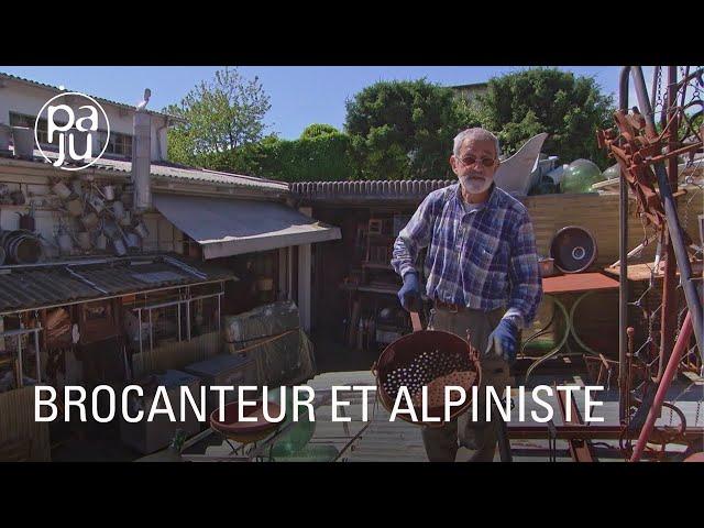 Deux folles passions animent ce brocanteur et secouriste de montagne