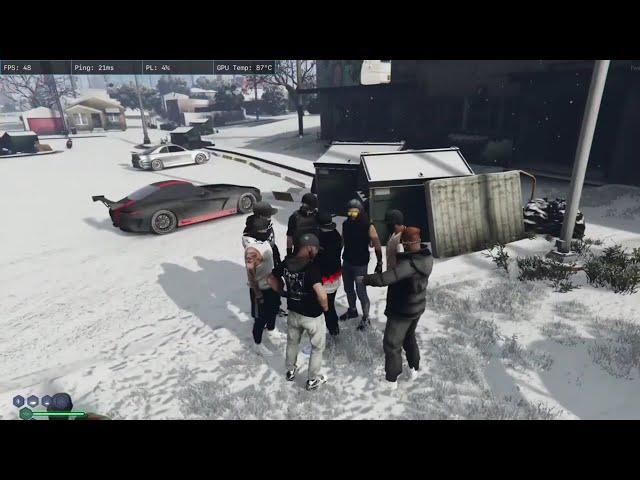 Ballas vs blades ll traphouse war ll soulcity by echo rp highlights gta v ll