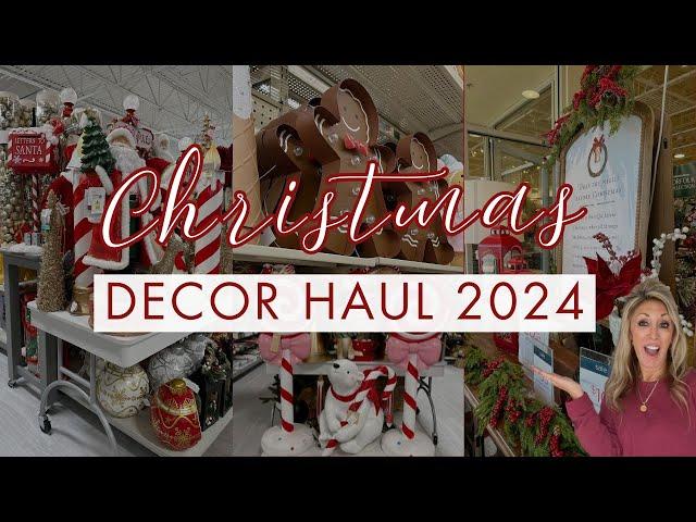 NEW 2024 CHRISTMAS DECOR HAUL // HOLIDAY // CHRISTMAS DECORATING IDEAS