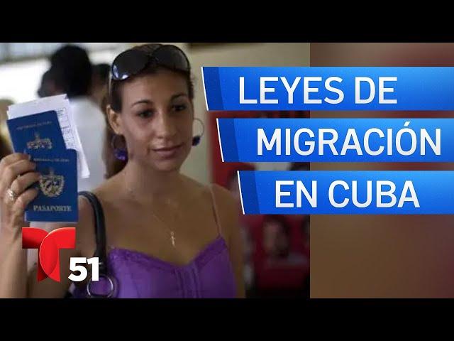 Cuba presenta nuevas leyes de extranjería y migración