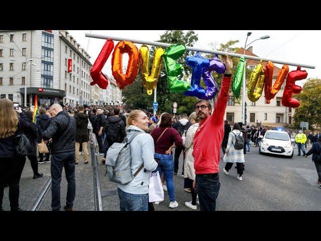 Pride festival in Slovakia sees competition from 'family values' rally