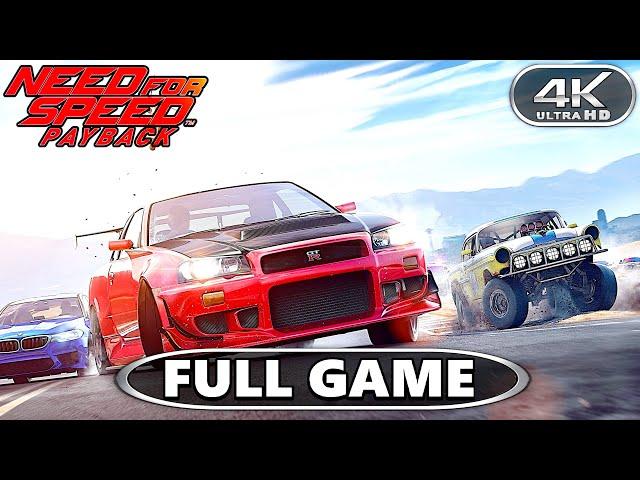 Need for Speed Payback Full Gameplay (4K 60FPS PC ULTRA) - No Commentary