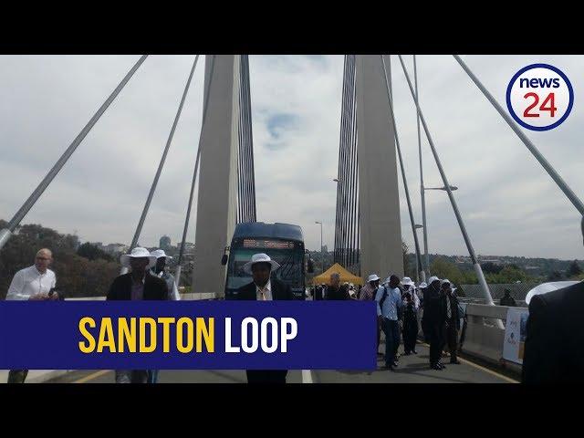 WATCH: R600m Sandton transport project launched