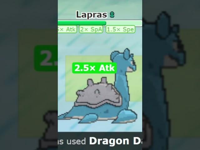 Weakness Policy Dragon Dance Lapras SWEEPS Pokemon Showdown