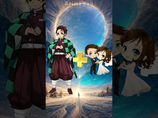 Demon slayer : in different #demonslayer #tanjiro #100kview #shorts |Anime Lab|