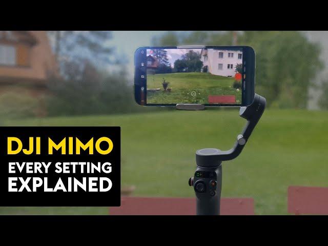 DJI Mimo FULL Tutorial (for Osmo Mobile gimbals)