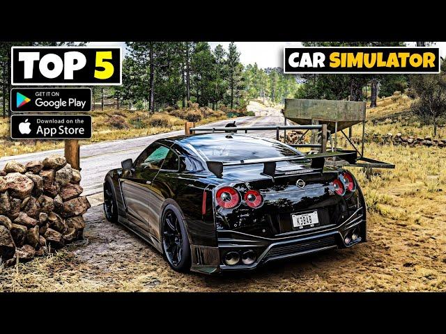 Top 5 car simulator games for android | Best car driving games on android 2024