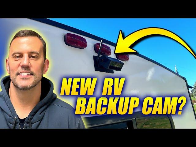 Solar Powered & Ridiculously Easy to Install, BUT Does This RV Backup Camera Really Work?