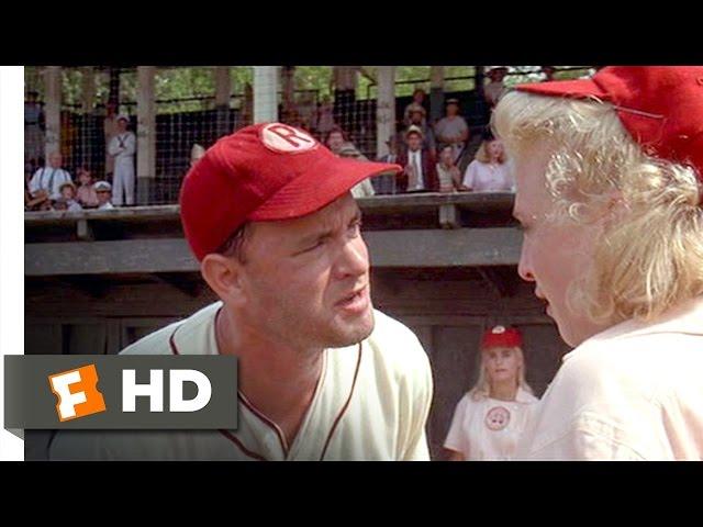 There's No Crying in Baseball - A League of Their Own (5/8) Movie CLIP (1992) HD