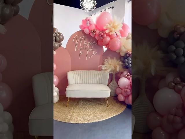 Mama To Be #balloon #ballondecor #balloons #babyshower #balloongarland