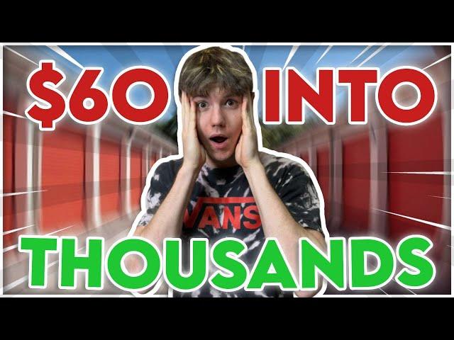 I Bought a $60 Abandoned Storage Unit & MADE THOUSANDS!!