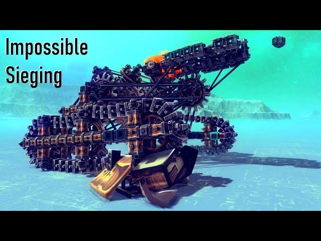 Destroying Besiege by Making a Tank