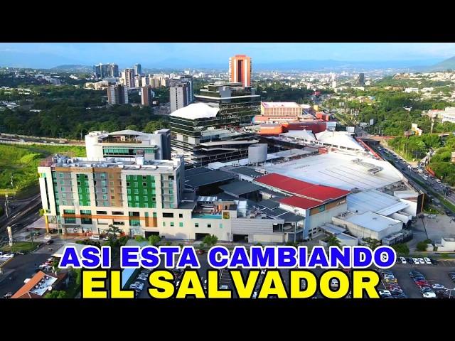 ASI ESTA CAMBIANDO CIUDAD DE SAN SALVADOR. #elsalvador