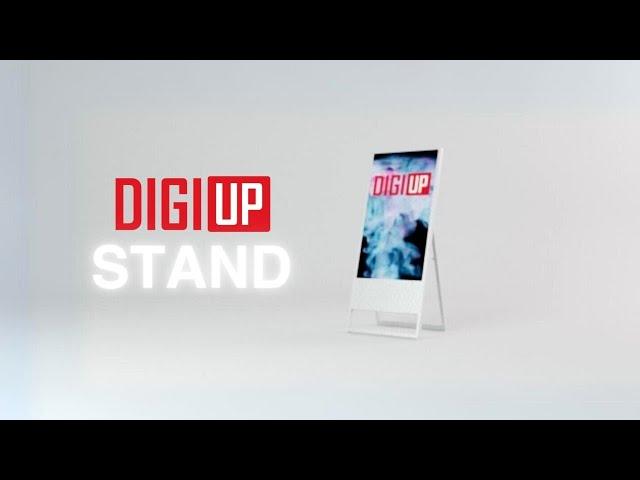 DIGIUP Stand | Your new digital signage solution