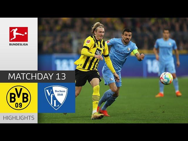 Borussia Dortmund - VfL Bochum 3-0 | Highlights | Matchday 13 – Bundesliga 2022/23