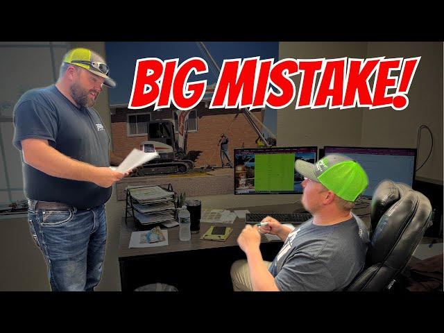 Our Sales Manager SCREWED UP - BIG TIME!