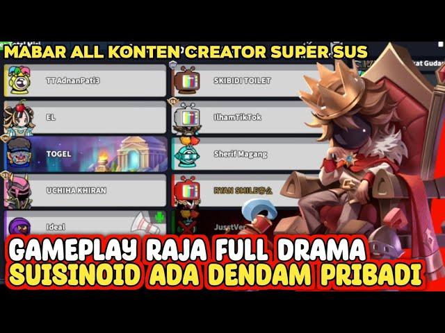 GAMEPLAY RAJA FULL DRAMA !! SUISINOID BALAS DENDAM PAKE EMPRESS. SUPER SUS