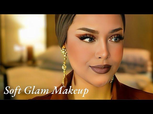 Easy Eyeshadow Tutorial for Hooded Eyes | Soft Brown Glam