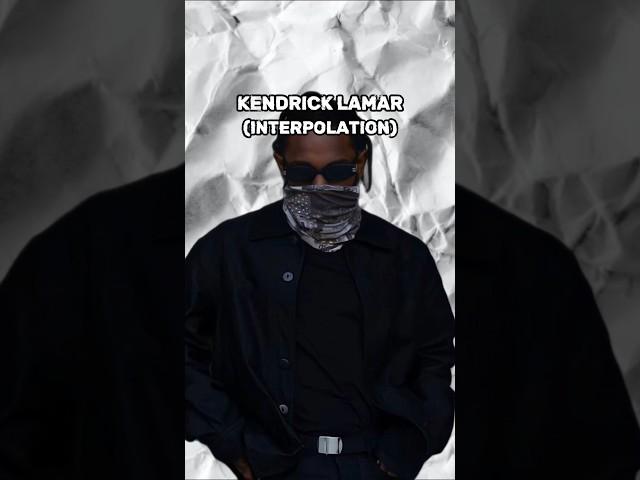 Interpolation Breakdown: Kendrick Lamar from the Notorious B.I.G.