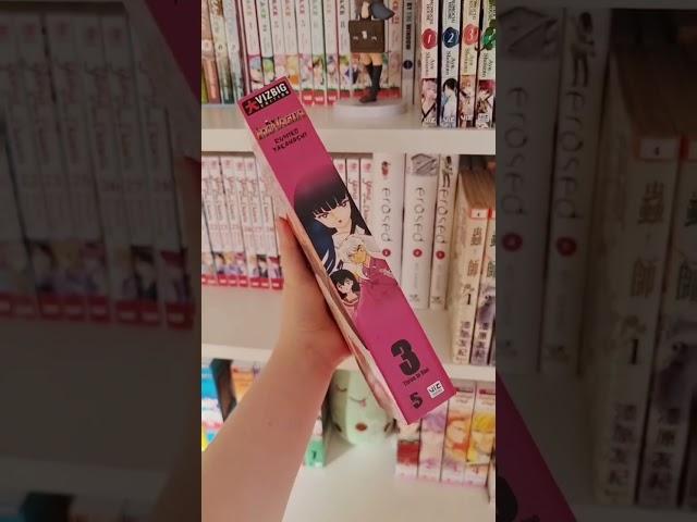 favourite manga spines  #manga #mangacollection #mangacollector #erasedanime #mangalore