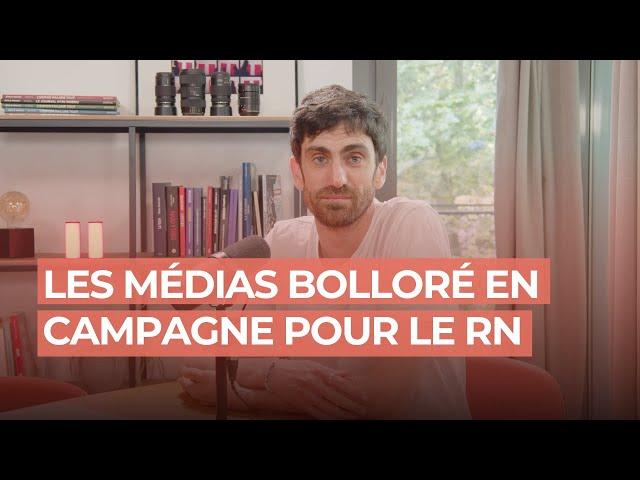 Comment les médias Bolloré ont fait campagne pour le RN