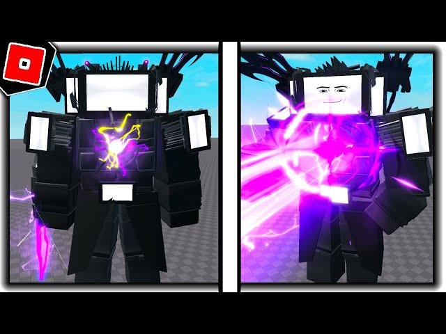 EARLY ACCESS to REWORK UPGRADED TITAN TV MAN MORPH in TEST REALM - Roblox