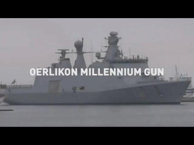 Rheinmetall Air Defence: Oerlikon Millennium Gun – 35 mm high precision naval gun system