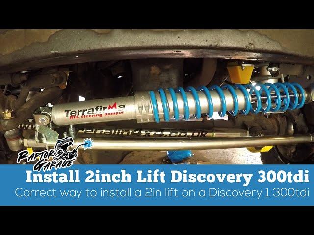 2in Suspension Lift Discovery 1 - Raptor's Garage | The Archives