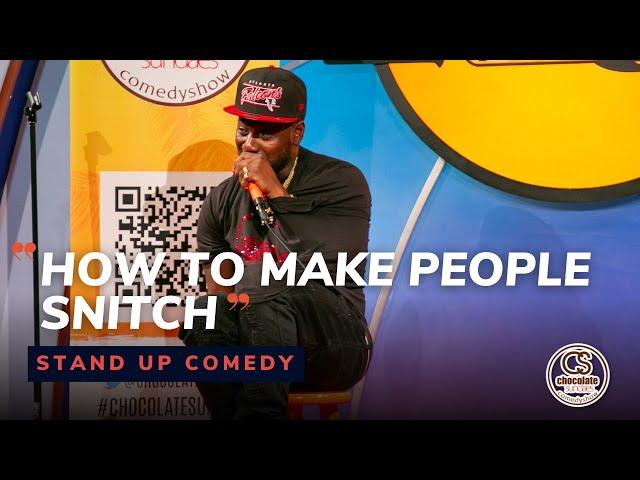 How To Make People Snitch - Comedian Kelly K Dubb - Chocolate Sundaes Standup Comedy