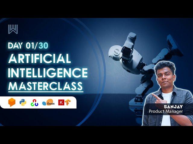 A.I Master Class  - Day 1/30 - Sanjay Kumar | Pantech solutions | Pantech.AI | Warriorsway